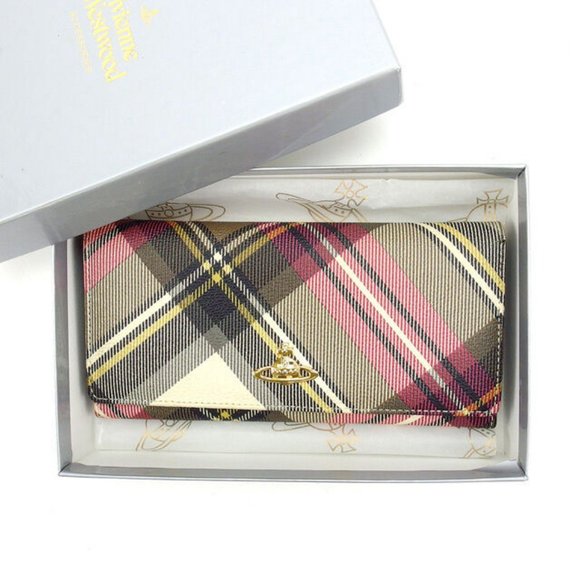 Vivienne Westwood Wallet Purse Long Wallet Orb Woman Authentic Used